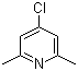 4-Chloro-2,6-dimethylpyridine molecular structure (CAS 3512-75-2)