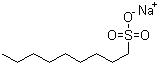 structure of CAS# 35192-74-6, Sodium 1-nonanesulfonate