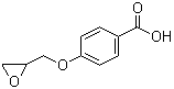 structure of CAS# 35217-95-9, 4-(2-Oxiranylmethoxy)benzoic acid