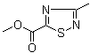 structure of CAS# 352356-71-9, Methyl 3-methyl-1,2,4-thiadiazole-5-carboxylate