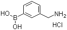 structure of CAS# 352525-94-1, 3-Aminomethylphenylboronic acid hydrochloride;3-(Aminomethyl)phenylboronic acid hydrochloride