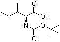 structure of CAS# 35264-07-4, Boc-L-alloisoleucine