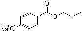 structure of CAS# 35285-69-9, Sodium propylparaben;Propyl 4-hydroxybenzoate sodium salt; Propyl p-hydroxybenzoate sodium salt; Propylparaben sodium; Sodium propyl p-hydroxybenzoate; 4-Hydroxybenzoic acid propyl ester sodium salt