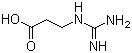 3-Guanidinopropanoate molecular structure (CAS 353-09-3)