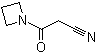 beta-Oxo-1-azetidinepropanenitrile molecular structure (CAS 353237-64-6)