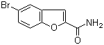 结构式 CAS# 35351-21-4, 5-溴-2-苯并呋喃甲酰胺
