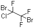 1-Chloro-1,2-dibromo-1,2,2-trifluoroethane molecular structure (CAS 354-51-8)