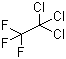 structure of CAS# 354-58-5, 1,1,1-Trichlorotrifluoroethane