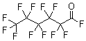 Perfluorohexanoyl fluoride molecular structure (CAS 355-38-4)