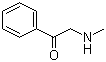 2-(Methylamino)-1-phenylethanone molecular structure (CAS 35534-19-1)