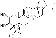 Retigeric acid A molecular structure (CAS 35591-41-4)