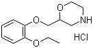 盐酸维洛沙秦分子结构 (CAS 35604-67-2)