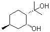 反式-1,3,反式-1,4-对薄荷烷-3,8-二醇分子结构 (CAS 3564-95-2)