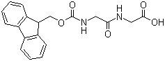 Fmoc-Gly-Gly-OH molecular structure (CAS 35665-38-4)