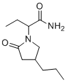 structure of CAS# 357336-99-3, Brivaracetam (alfaR, 4S)-Isomer;(2R)-2-[(4S)-2-Oxo-4-propyl-1-pyrrolidinyl]butanamide