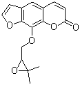 结构式 CAS# 35740-18-2, 环氧前胡醚; 栓翅芹内酯