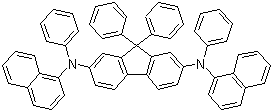 N2,N7-Di-1-naphthalenyl-N2,N7,9,9-tetraphenyl-9H-fluorene-2,7-diamine molecular structure (CAS 357645-40-0)