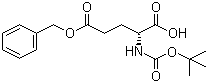 Boc-D-谷氨酸-5-苄酯分子结构 (CAS 35793-73-8)