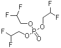 Tris(2,2-difluoroethyl) phosphate molecular structure (CAS 358-64-5)