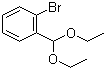 结构式 CAS# 35822-58-3, 2-溴苯甲醛二乙缩醛; 2-溴苯甲醛二缩乙醇