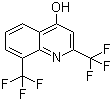 2,8-双(三氟甲基)-4-羟基喹啉分子结构 (CAS 35853-41-9)