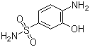 结构式 CAS# 3588-76-9, 4-氨基-3-羟基苯磺酰胺; 2-氨基苯酚-5-磺酰胺