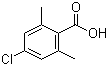结构式 CAS# 35887-72-0, 4-氯-2,6-二甲基苯甲酸