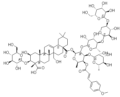 Onjisaponin B molecular structure (CAS 35906-36-6)