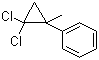 2,2-Dichloro-1-methylcyclopropylbenzene molecular structure (CAS 3591-42-2)