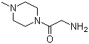 结构式 CAS# 359821-43-5, 2-氨基-1-(4-甲基哌嗪-1-基)乙酮