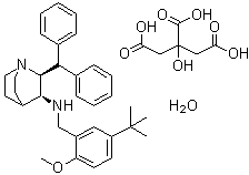 structure of CAS# 359875-09-5, Maropitant citrate hydrate;CJ 11972 hydrate