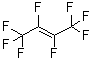八氟-2-丁烯分子结构 (CAS 360-89-4)