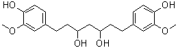 八氢姜黄素分子结构 (CAS 36062-07-4)