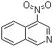 结构式 CAS# 36073-93-5, 4-硝基异喹啉