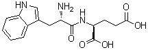L-Tryptophyl-L-glutamic acid molecular structure (CAS 36099-95-3)
