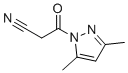 structure of CAS# 36140-83-7, 3-(3,5-Dimethyl-1H-pyrazol-1-yl)-3-oxopropanenitrile