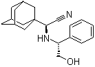 (alphaS)-alpha-[[(1R)-2-Hydroxy-1-phenylethyl]amino]-tricyclo[3.3.1.1(3,7)]decane-1-acetonitrile molecular structure (CAS 361441-95-4)