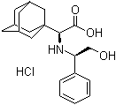 结构式 CAS# 361441-96-5, (alphaS)-alpha-[[(1R)-2-羟基-1-苯基乙基]氨基]-金刚烷-1-乙酸盐酸盐