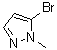 5-Bromo-1-methyl-1H-pyrazole molecular structure (CAS 361476-01-9)