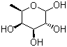 结构式 CAS# 3615-37-0, D-(+)-岩藻糖