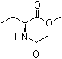 L-N-Acetyl-2-aminobutyric acid methyl ester molecular structure (CAS 3619-01-0)