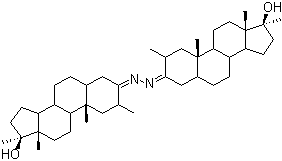 结构式 CAS# 3625-07-8, 美勃嗪