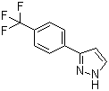 结构式 CAS# 362601-71-6, 3-[4-(三氟甲基)苯基]-1H-吡唑