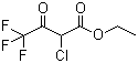 structure of CAS# 363-58-6, Ethyl 2-chloro-4,4,4-trifluoroacetoacetate