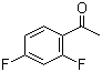2',4'-Difluoroacetophenone molecular structure (CAS 364-83-0)