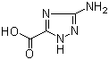 3-Amino-1,2,4-triazole-5-carboxylic acid molecular structure (CAS 3641-13-2)