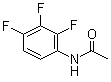 2',3',4'-三氟乙酰苯胺分子结构 (CAS 365-29-7)