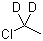 Chloroethane-1,1-D2 molecular structure (CAS 3652-86-6)