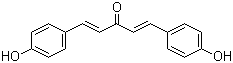 1,5-Bis-(4-hydroxyphenyl)-1,4-pentadien-3-one molecular structure (CAS 3654-49-7)