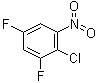structure of CAS# 36556-59-9, 2-Chloro-1,5-difluoro-3-nitrobenzene